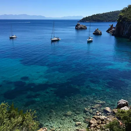 Romantic Lemonia With Private Pool & Stunning Sea View