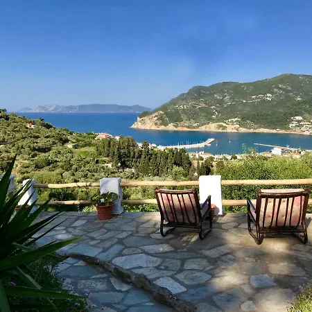 Villa Romantic Lemonia With Private Pool & Stunning Sea View Skopelos